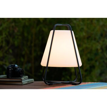 Lucide PYRAMID Lámpara de mesa LED Antracita, 1 luz Lucide PYRAMID Lámpara de mesa LED Antracita, 1 luz