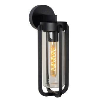 Lucide GARLAND Aplique para exterior Negro, 1 luz