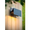 Lucide SWINDON Aplique para exterior LED Negro, 1 luz