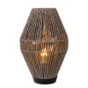 Lucide CORDULLE Lámpara de mesa Negro, 1 luz