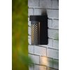 Lucide KIRAN Aplique para exterior LED Negro, 1 luz