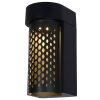 Lucide KIRAN Aplique para exterior LED Negro, 1 luz