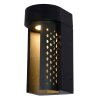 Lucide KIRAN Aplique para exterior LED Negro, 1 luz