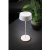 Lutec COCKTAIL Lámpara de mesa LED Blanca, 1 luz