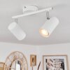 Javel Lámpara de Techo Blanca, 2 luces