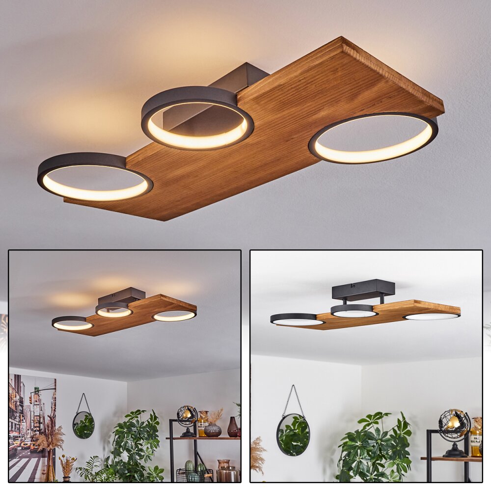 Musac Lámpara de Techo LED Crudo, 1 luz main product photo