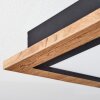 Salmi Lámpara de Techo LED Color madera, 1 luz