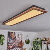 Salmi Lámpara de Techo LED Color madera, 1 luz