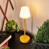 Maza Lámpara de mesa LED Amarillo, 1 luz
