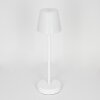 Maza Lámpara de mesa LED Blanca, 1 luz