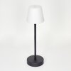 Maza Lámpara de mesa LED Negro, 1 luz