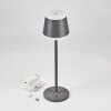 Walt Lámpara de mesa LED Antracita, 1 luz