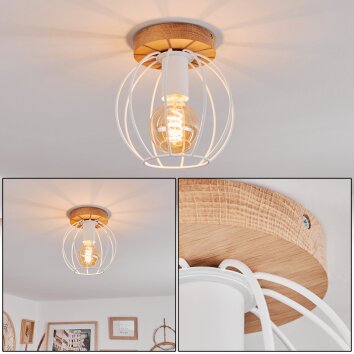 Pajalta Lámpara de Techo Crudo, 1 luz