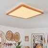 Siguna Lámpara de Techo LED Color madera, 1 luz Siguna Lámpara de Techo LED Color madera, 1 luz