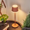 Walt Lámpara de mesa LED Color óxido, 1 luz