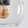 Koyoto Lámpara Colgante Cristal 15 cm Transparente, 5 luces