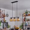 Koyoto Lámpara Colgante Cristal 20 cm Colores ámbar, 3 luces
