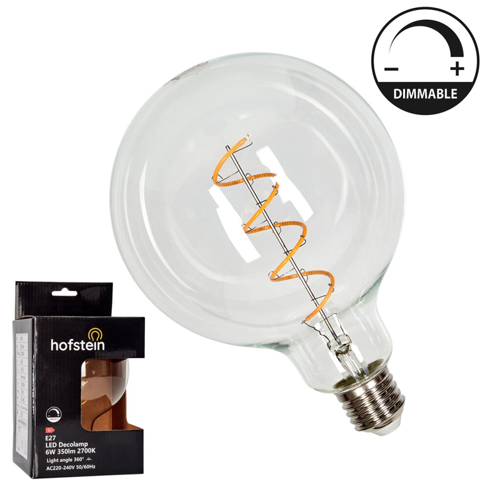 E27 LED 6 watt 2700 Kelvin 350 lúmenes main product photo