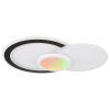Globo GISELL Lámpara de Techo LED Blanca, 1 luz, Mando a distancia, Cambia de color