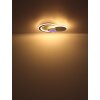 Globo GISELL Lámpara de Techo LED Blanca, 1 luz, Mando a distancia, Cambia de color