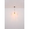 Globo BACKEY Lámpara Colgante Negro, 1 luz
