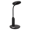 Globo FRUGGY Lámpara de mesa LED Cromo, Negro, 1 luz