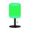FHL easy Larino Lámpara de mesa LED Antracita, 1 luz, Cambia de color
