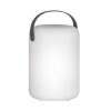 FHL easy Orno Lámpara de mesa LED Blanca, 1 luz, Mando a distancia, Cambia de color