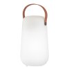 FHL easy Collgar Lámpara de mesa LED Blanca, 1 luz, Mando a distancia, Cambia de color