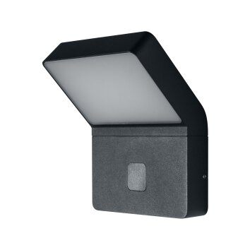 LEDVANCE ENDURA® Aplique para exterior Gris, 1 luz, Sensor de movimiento