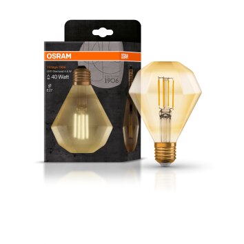 OSRAM Vintage 1906® LED E27 4 W 2400 Kelvin 470 Lumen