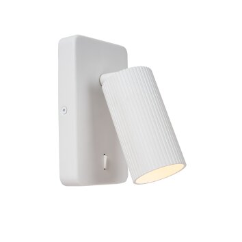 Lucide CLUBS Aplique Blanca, 1 luz