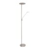 Steinhauer Daphne Lámpara de Pie LED Acero bruñido, 2 luces