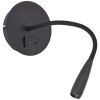 Brilliant Jutta Aplique LED Negro, 1 luz