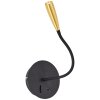 Brilliant Jutta Aplique LED Negro, 1 luz