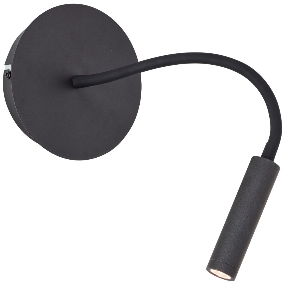 Brilliant Jutta Aplique LED Negro, 1 luz main product photo