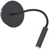 Brilliant Jutta Aplique LED Negro, 1 luz