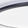 Brilliant Mosako Lámpara de Techo LED Blanca, 1 luz, Mando a distancia