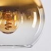Koyoto Lámpara Colgante Cristal 15 cm, 5 luces