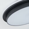 Caucete Lámpara de techo para exterior LED Negro, 1 luz