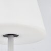 Mayordomo Lámpara de mesa LED Blanca, 1 luz