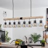 Gondo Lámpara Colgante Crudo, 8 luces
