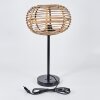 Manteau Lámpara de mesa Negro, 1 luz
