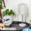 Toire Lámpara de mesa LED Transparente, claro, Blanca, 1 luz