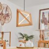 Huanchillas Lámpara Colgante LED Crudo, 1 luz