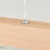 Mixto Lámpara Colgante LED Crudo, 1 luz