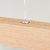 Mixto Lámpara Colgante LED Crudo, 1 luz
