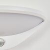 Carano Aplique para exterior LED Blanca, 1 luz, Sensor de movimiento