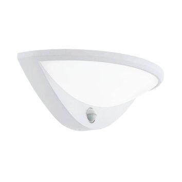 Eglo BELCREDA Aplique LED Blanca, 1 luz, Sensor de movimiento