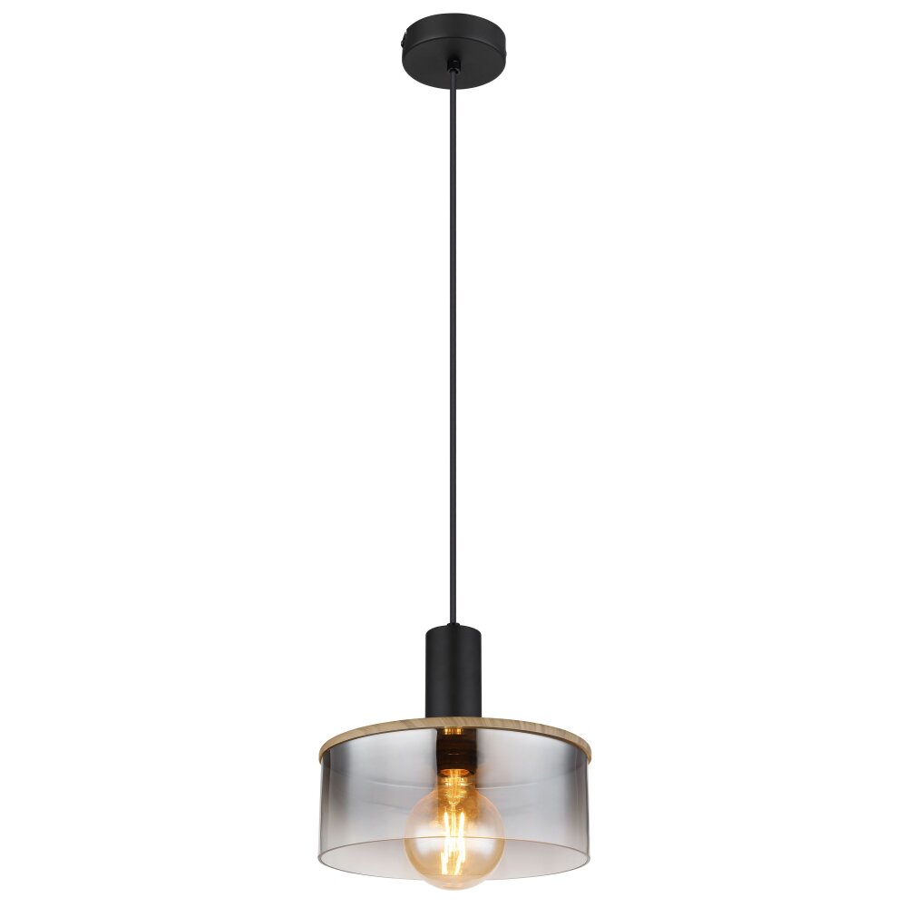 Globo CLASSIS Lámpara Colgante Negro, 1 luz main product photo